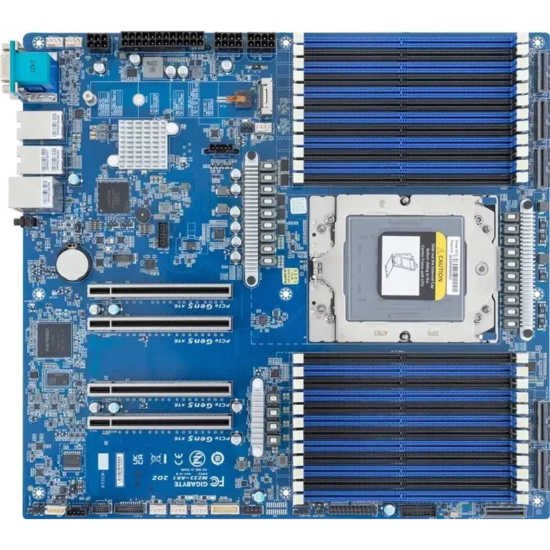 Gigabyte MZ33-AR1 SP5 AMD emaplaat