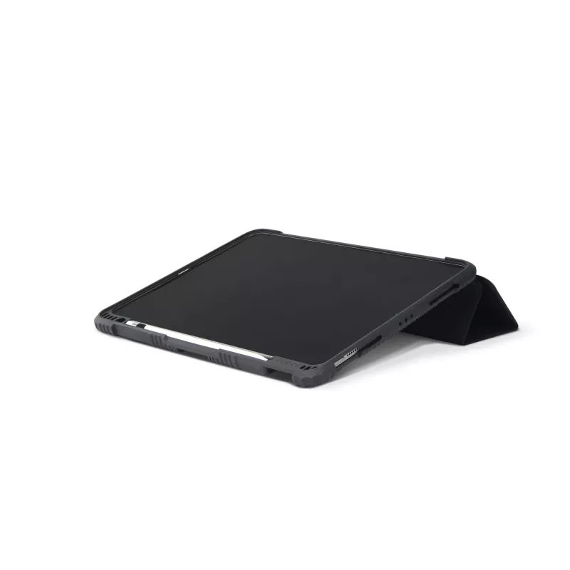 DICOTA Folio Case - Flip-Hülle für Tablet - Polycarbonat, Thermoplastisches Polyurethan (TPU), recyceltes Polyethylen - Schwarz - 10.9 - für Apple 10.