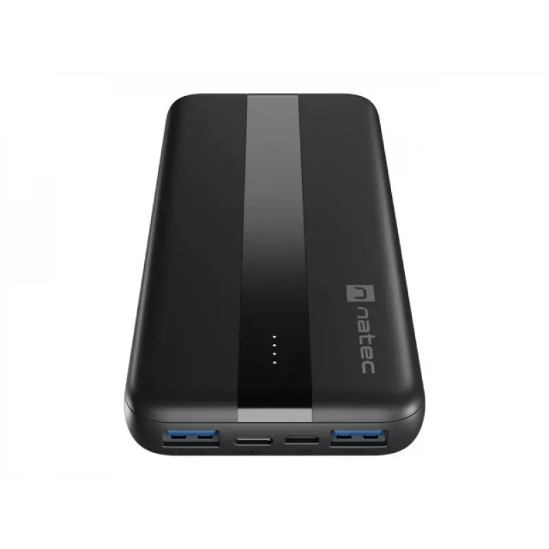 NATEC TREVI SLIM Q V2 Liitiumpolümeer (LiPo) 10000 mAh Must