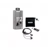 Shure SE112-GR juhtmega kõrvaklapid, sissekõrvaklapid, kõned/muusika, must, hall