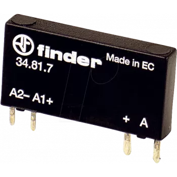 FIN 34.81 05-240 - Plug-In Relee 1 normaalselt avatud kontakt 2A 5VDC/240VAC (34.81.7.005.8240)