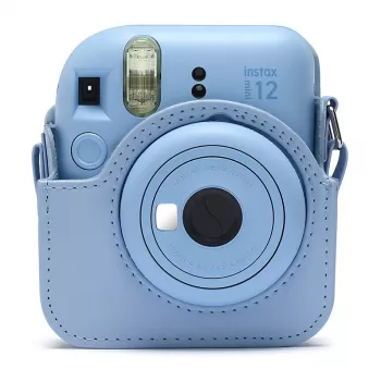 Fujifilm Instax - kaamera ümbris - kunstnahk - pastellsinine - Instax Mini 12 jaoks (70100157188)