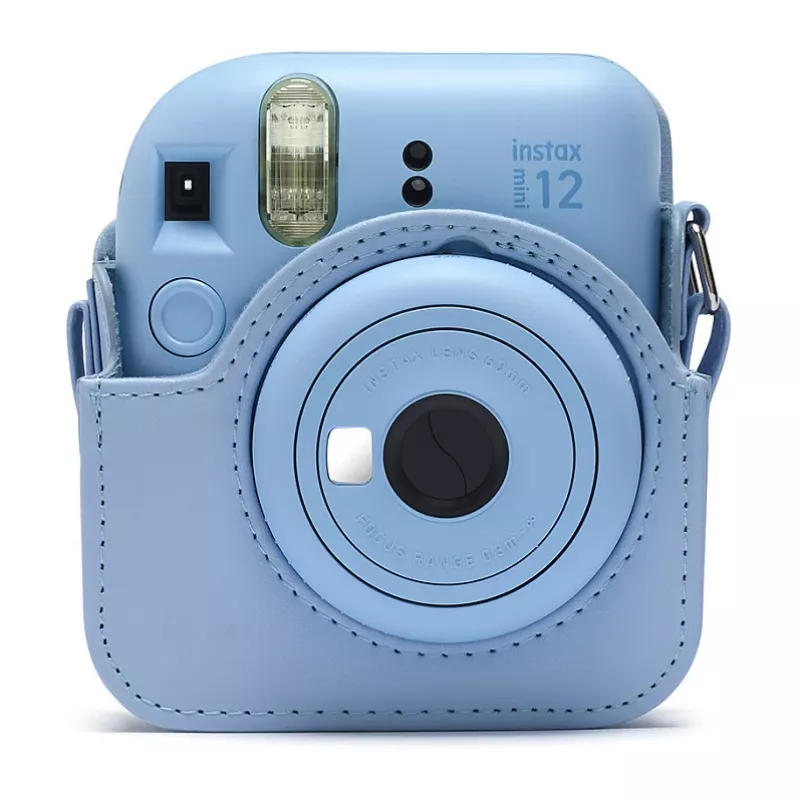 Fujifilm Instax - kaamera ümbris - kunstnahk - pastellsinine - Instax Mini 12 jaoks (70100157188)