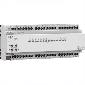 GIRA 504000 lülitus-/žalusiiajam 24f/12f 16 A REG Kmf KNX Secure