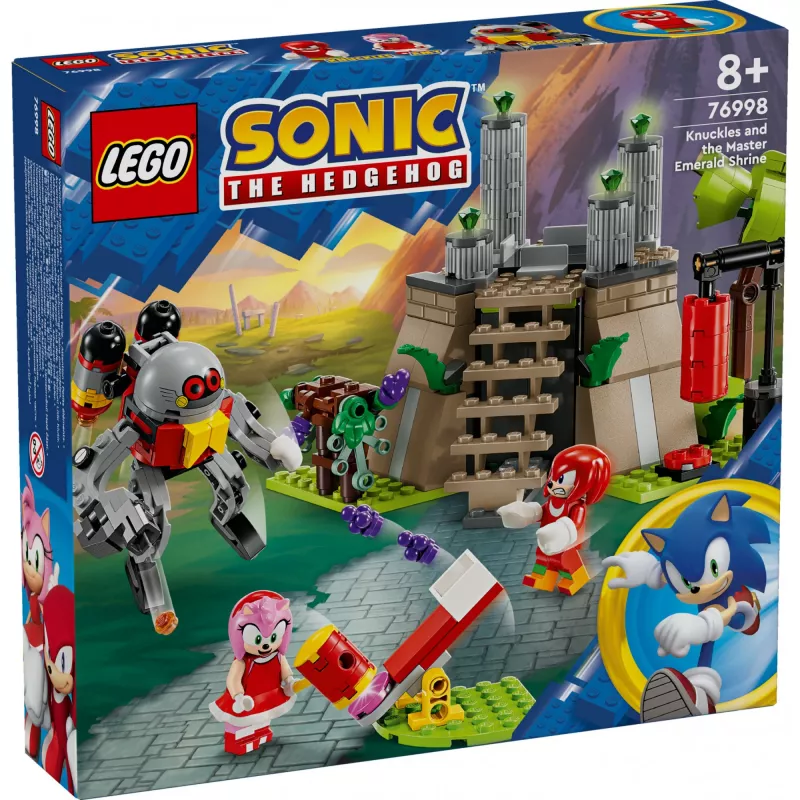 LEGO SONIC THE HEDGEHOG 76998 Knuckles ja Meistri Smaragdi Pühamu