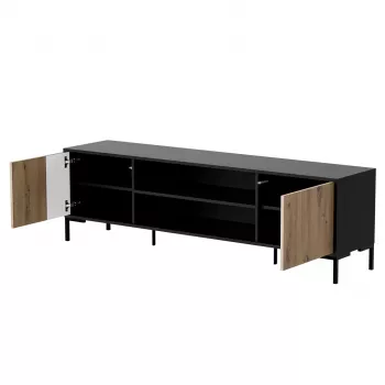 Cama RTV-kapp MERCI RTV-kapp 180 x 40 x 53.5 cm must/tamm artisan
