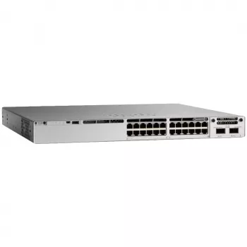 Catalyst 9300 - Network Essentials - Switch - hallatav - 24 x 100/1000/2500/5000/