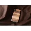 Nutitelefoni ümbris man and wood iPhone X/XS jaoks — must kaitseümbris