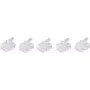 Juhtmepistik RJ-12 ShiverPeaks BS72050-5 Valge