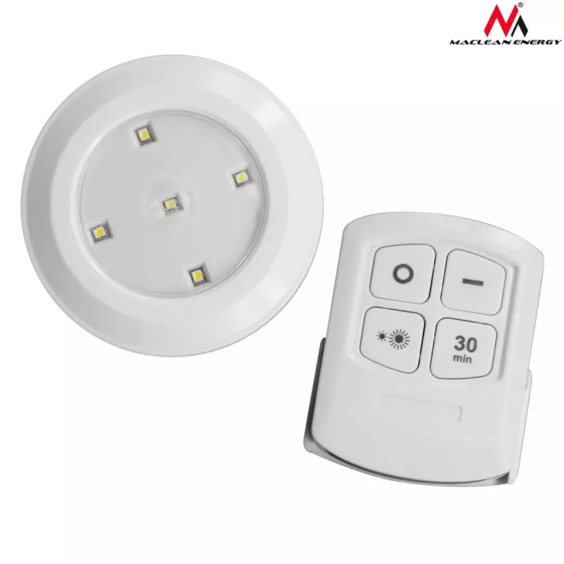 Maclean Energy MCE165 kaugjuhtimispuldiga LED-lampide komplekt, AAA-patareid, 6 tk komplektis
