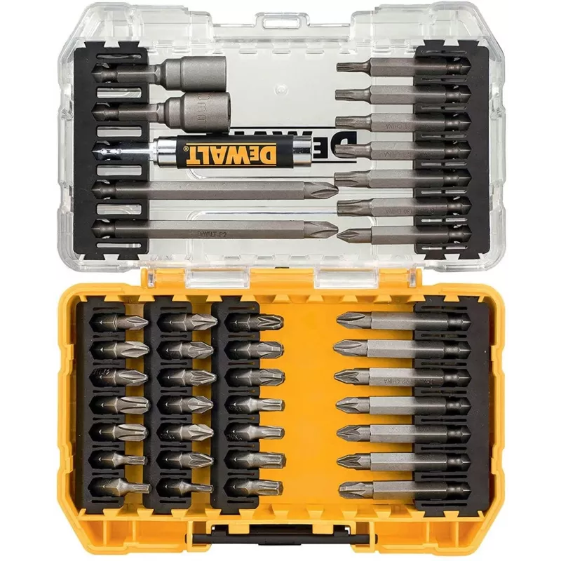 Kruvikeeramisotsakute komplekt DeWALT DT70702-QZ 40 tk roostevaba teras