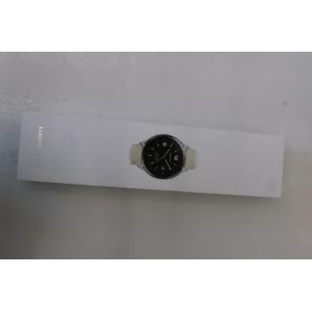VÄLJA MÜÜDUD. Xiaomi Watch 2 Titan titaankorpuse ja valge nahkrihmaga | VÄLJA MÜÜDUD. Xiaomi Watch 2 Titan | Nutikell | GPS (satelliit) | AMOLED | 1,43 tolli | KASUTATUD, KRIMUD EKRANIL A