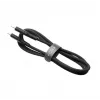 USB-C–USB-C fikseeritud kaabel FIXED FIXDLS-CC2-BK — 2 m, 60 W