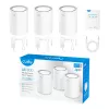 Cudy M1800 3-paki Dual-band (2.4 GHz / 5 GHz) Wi-Fi 6 (802.11ax) valge 1 sisemine