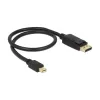Mini Displayport to Displayport kaabel DeLOCK 83984 0.5m Must