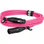 RØDE XLR3M-P helikaabel 3 m XLR roosa