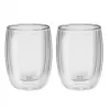 Borosilikaatklaasist kaheseinaline anum ZWILLING 39500-076, 200 ml, läbipaistev, komplektis 2 tk