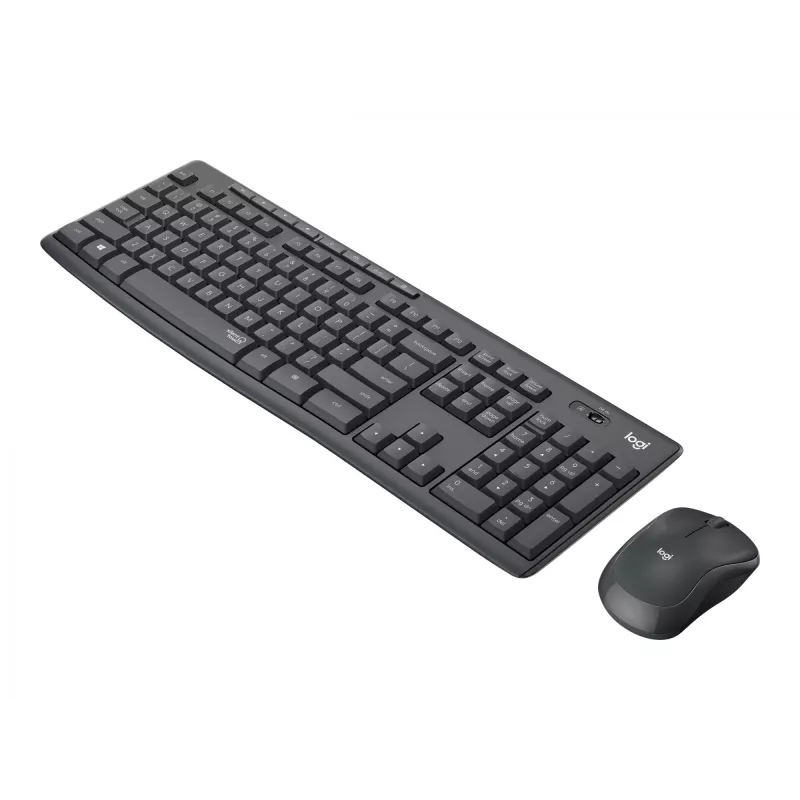 LOGITECH MK295 Vaikne juhtmevaba komplekt GRAPHITE