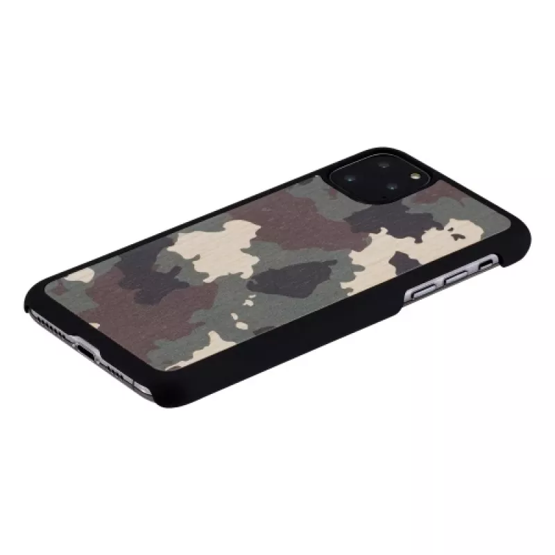 Nutitelefoni ümbris man and wood iPhone 11 Pro Max jaoks — kamuflaaž must
