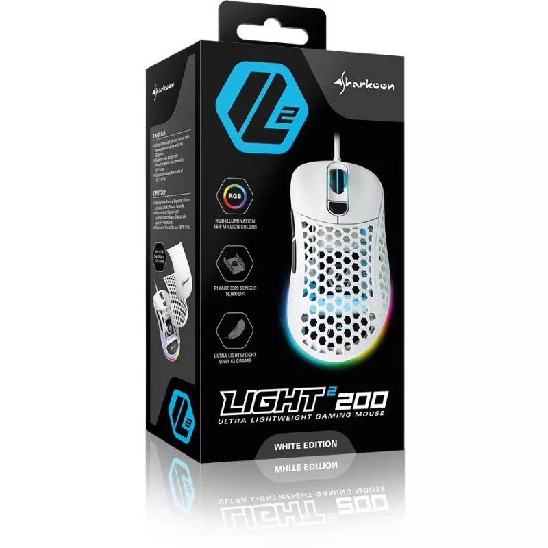 Hiir Sharkoon Light² 200 USB Type-A