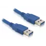 USB-kaabel DeLOCK 0,5m USB 3.0 USB 3.2 Gen 1 A-A sinine