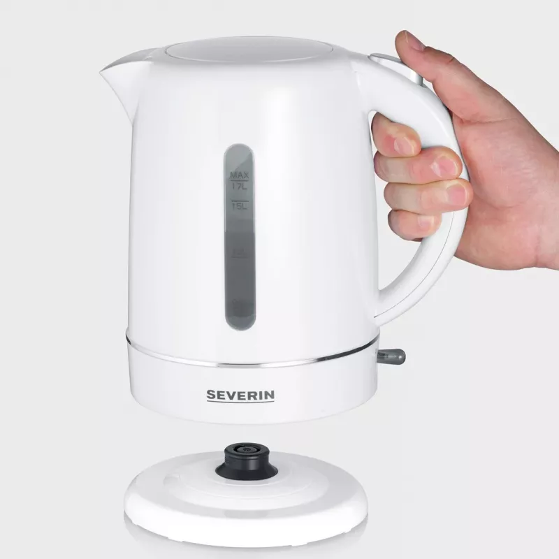 Severin WK 4325 elektriline veekeetja 1.7 L 2200 W Valge