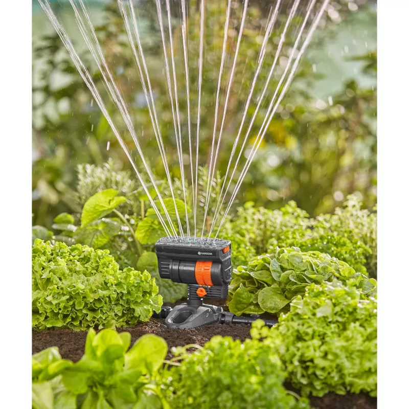 Võnkuv veepiserdaja Gardena 13325-20 Must 1 tk