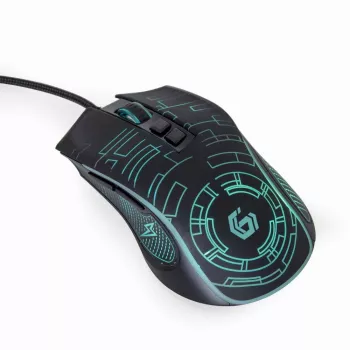 Gembird MUSG-RGB-01 hiir paremakäelistele USB Type-A 3600 DPI