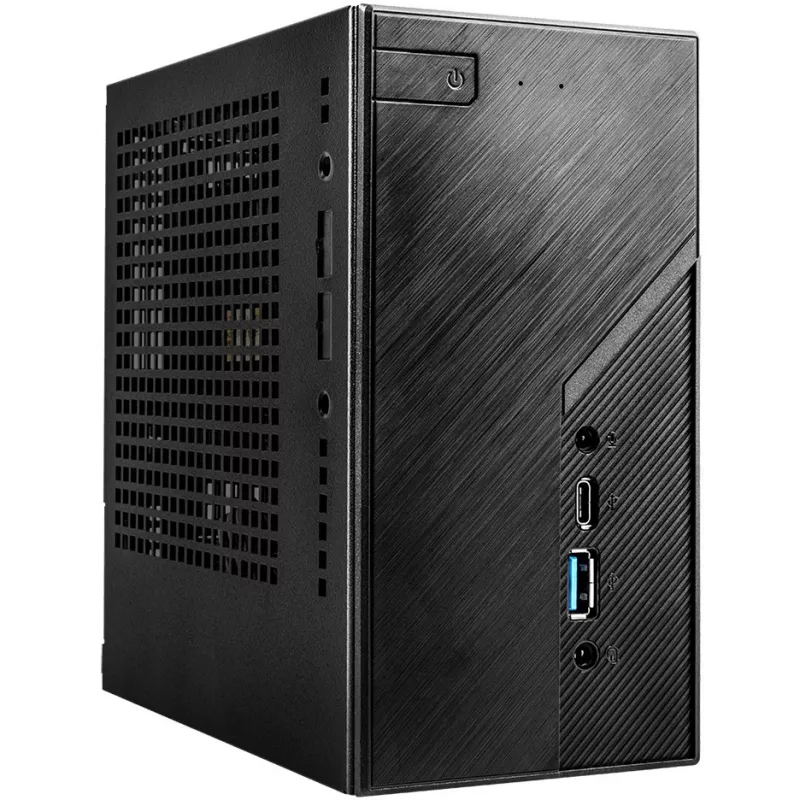 ASRock DeskMini H470 - paljasarvuti - Mini-PC - LGA1200-pesa - Intel H470 - ilma protsessorita - RAM 0 GB - GigE
