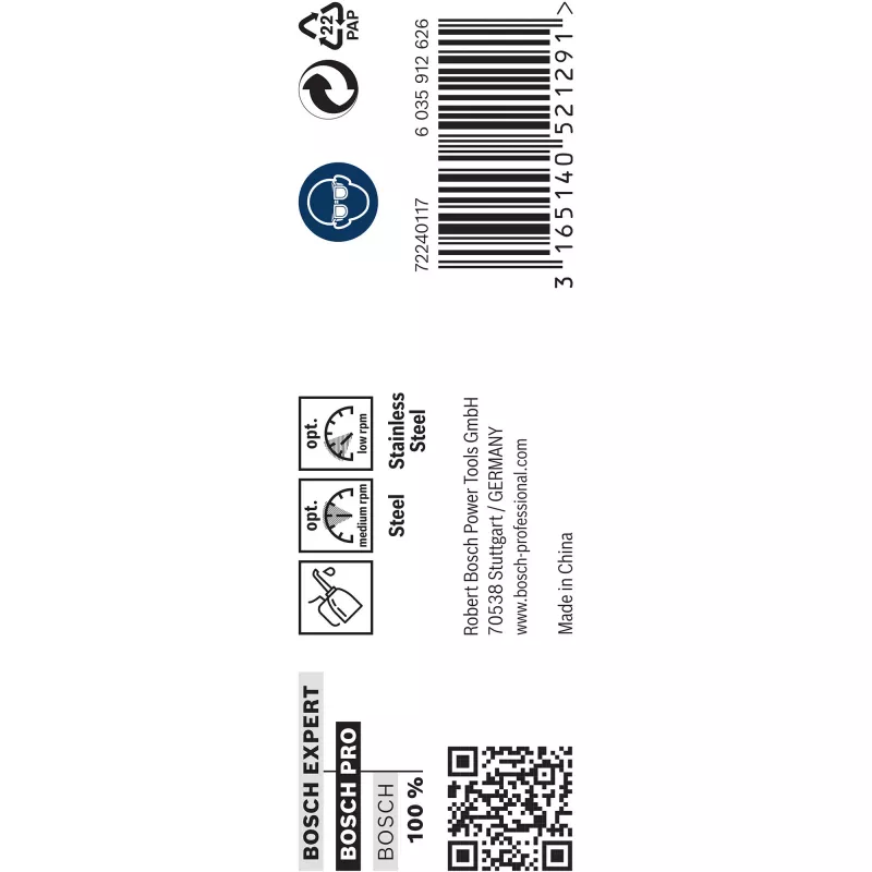 Koobalt-keerdpuuriterad Bosch 2608585894