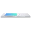 Juhtmevaba klaviatuur CLEVETURA CLVX 1 Touch-On-Keys AI — ANSI US Mac paigutus, käärikuklahvid, alumiiniumraam, interaktiivne RGB