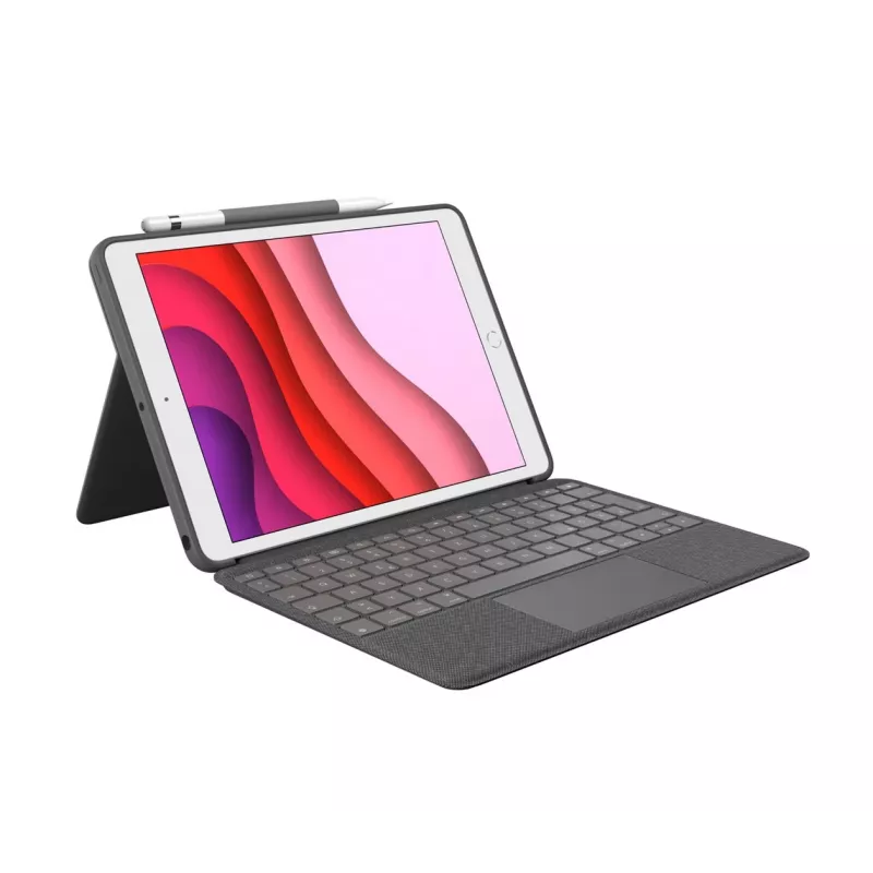 Klaviatuurikorpus Logitech Combo Touch iPad 7., 8., 9. põlvkonnale
