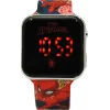 Wristwatch LED with calendar Spiderman