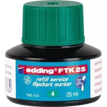 Marker refill Edding FTK 25 roheline 25 ml Ühilduv with Edding 380/383