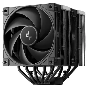 DeepCool AK620 G2 õhkjahuti, 120 mm ventilaator, ühildub LGA1700/1200/115x ja AM4/AM5, must, 144×127×159 mm