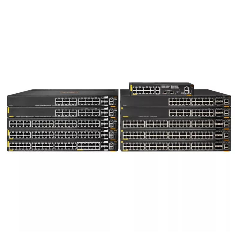 HPE - Aruba 6200F 12G Class4 PoE 2G/2SFP+ 139W Switch - Switch - L3 - hallatav - 12 x 10/100/1000 (PoE+) + 2 x 100/1000 (Uplink) + 2 x 1 Gigabit / 10 Gigabit SFP+ riiulipaigaldus
