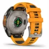Garmin fenix 8 3.56 cm (1.4) AMOLED 47 mm Digitaalne 454 x 454 pikslit Puuteekraan Grafiit Wi-Fi GPS (satelliit)