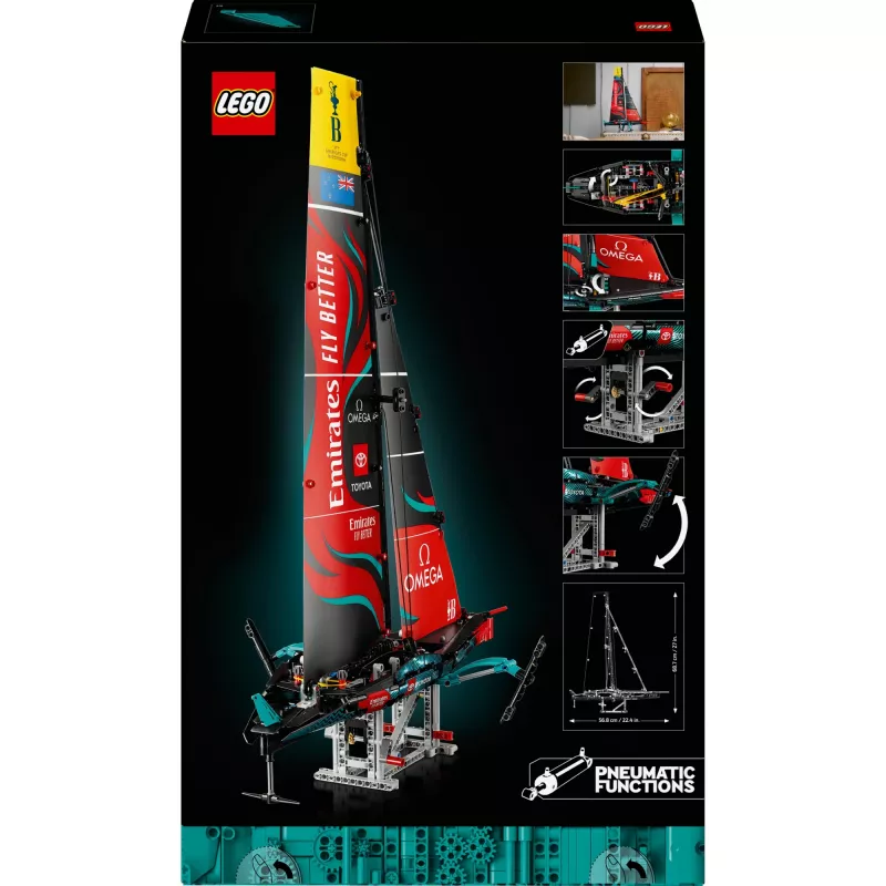 LEGO TECHNIC 42174 Emirates Team uus Zealand AC75 Yacht