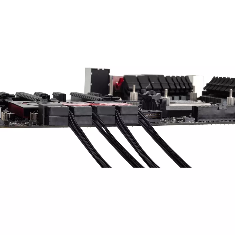 SATA-kaabel Silverstone CP11 0,3 m Must