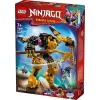 LEGO ehituskomplekt NINJAGO 71839 Arini Spinjitzu lahingumehha, 213 detaili, 2 minifiguuri, kõrgus 160 mm