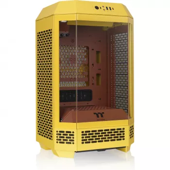 Mini tornkorpus THERMALTAKE The Tower 250 Butter Caramel — microATX/Mini-ITX, ATX tugi, kompaktne korpus