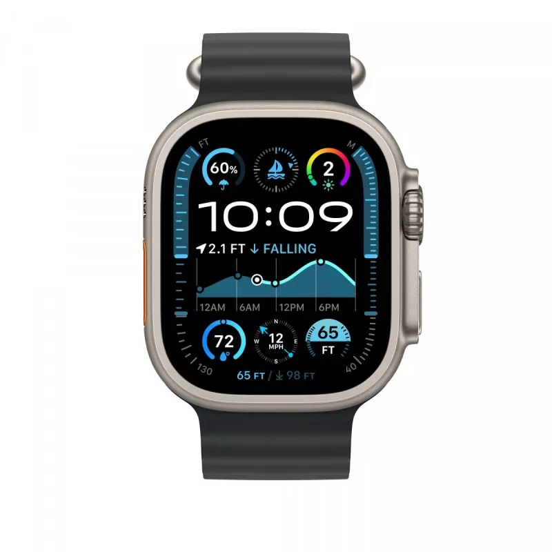 Band Apple 49mm Must Ocean Band Extension Natural Titanium Finish