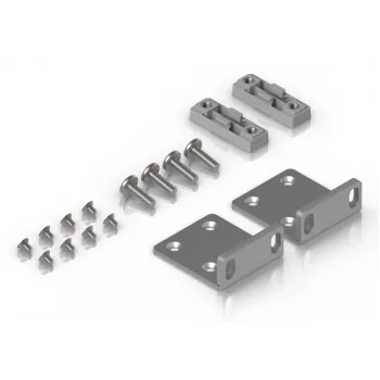 Kinnituskomplekt Ubiquiti UACC-Rack-Ear-1U Hall Tsingitud teras