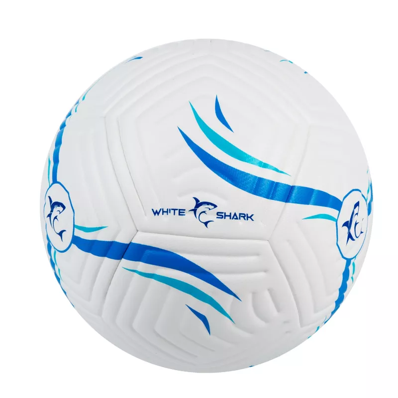 Jalgpall White Shark MB-001 Striker — 12-paneeliline vastupidav disain