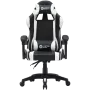 Mängutool CANYON Core SGCH2 — must/valge, ergonoomiline disain, reguleeritav kõrgus