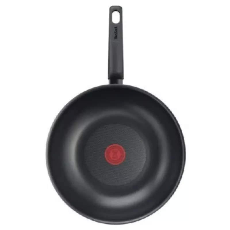 Universaalne pann Tefal B55619 — 28 cm alumiinium, titaani mittenakkuva kattega, Thermo-Spot