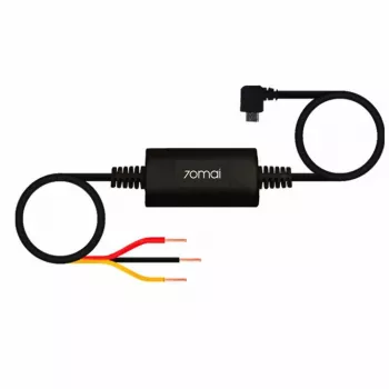DC adapter 70mai UP03 pardakaamerale, 3 m kaabel, must
