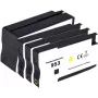 Renkforce tindikomplekt, asendab HP 953 (6ZC69AE), ühilduv komplekt must, tsüaan, magenta, kollane RF-I-HP953BKCMY4PK RF-5718854 (RF-5718854)