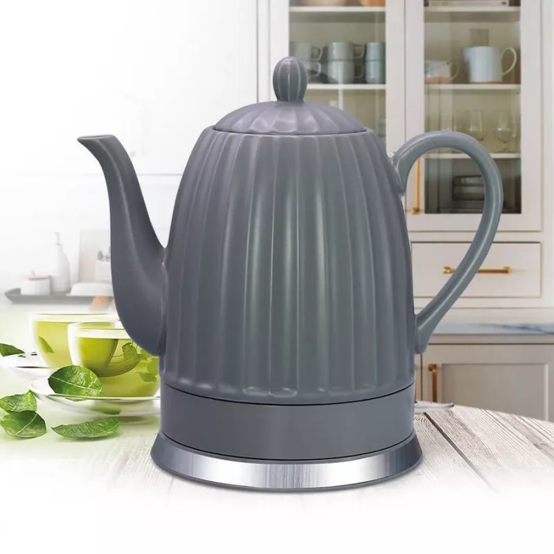 Elektriline veekeetja Maestro MR-077, 1,5 L, 1500 W, keraamiline korpus, hall