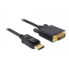 Kaabel DeLOCK DisplayPort - DVI 24+1 isane/isane 2m